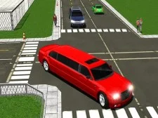 대도시 리무진 자동차 운전 3D
